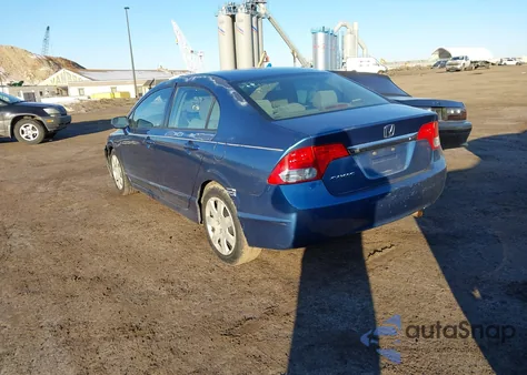 2010 Honda Civic Lx z USA, uszkodzony, nr VIN 2HGFA1F56AH519472